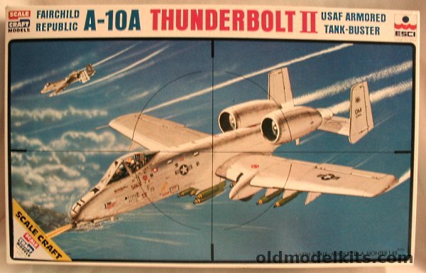 ESCI 1/48 Fairchild Republic A-10A Thunderbolt II - 355th TFW / 333rd TF Training Squadron, SC-4005 plastic model kit